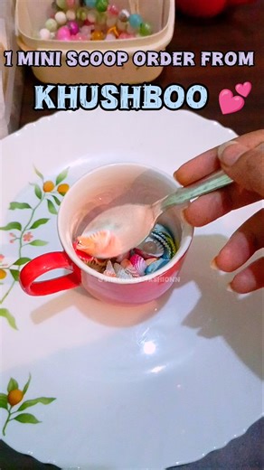 1 Scoop Order = Cute Surprise 😍 | Lucky Scoop Order #shorts #scooping #scoops #scoopy #mysteryscoop