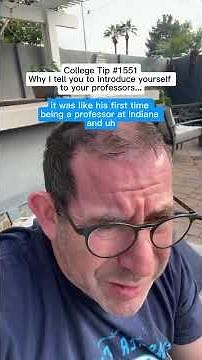 College Tip 1551 Why Professors Are Your BIGGEST College Advantage