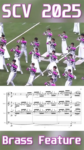 SCV 2025 | aVANt-GUARD Brass Feature Transcription #shorts