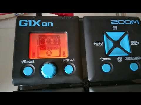 Zoom G1On/G1xOn Red Hot Chili Peppers/John Frusciante Tone Patch