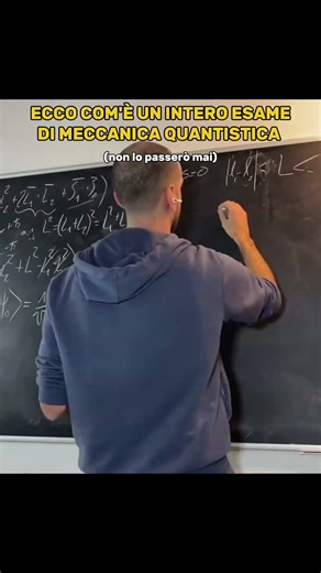 Ecco un intero esame di meccanica quantistica