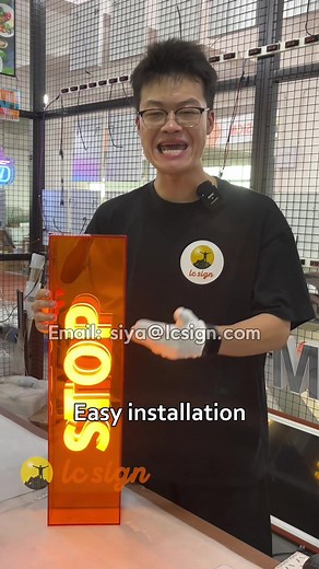 Easy Installation of LED Signs and Light Boxes