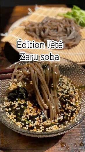 Japanese Cold Noodles Ready in 5 Minutes! (Zaru Soba)