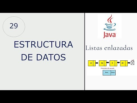 29.-Curso de EDD en Java.- Menú de opciones para realizar operaciones sobre listas enlazadas.
