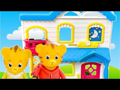 NEW HOUSE Tour Daniel Tiger’s Neighbourhood Toys! Video For Kids Toddlers Figures Playing!