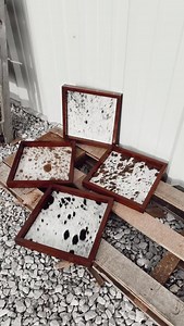 151 reactions · 4 comments | Branding ceremony frames are here! ✨懶 #cowhide #wedding #brandingceremony #westernfashion #decor | L&L Boutique | Facebook