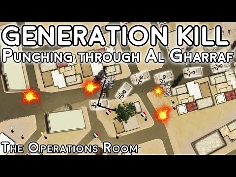 Generation Kill - 1st Recon Punches Through Al-Gharraf - Animated