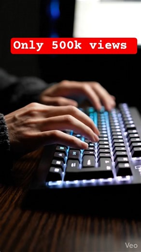 Keyboard Typing Test Video 500k Views