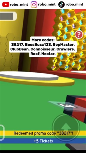 🔥 Bee Swarm Simulator REDEEM CODES 🔥⚠️ #roblox #beeswarmsimulator #beeswarmcode