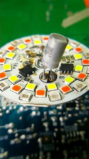 RGB LED Light Cpacitor Upgrade To Avoide Flickering #shorts