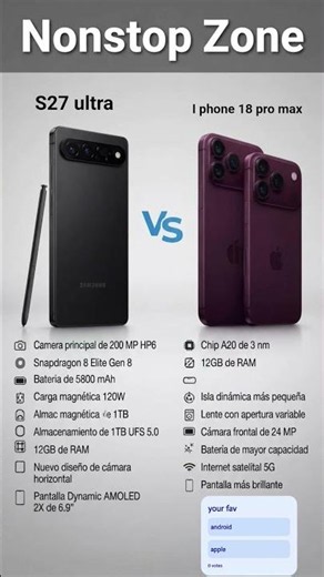 Galaxy S27 Ultra vs iPhone 18 Pro: The Ultimate Showdown! 📱🔥