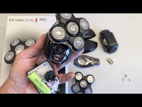 Remington shaver RX5 Disassembly Battery Replacement