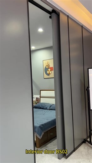 Temax Flush Wooden Sliding Door System  Concealed Track System for Door System