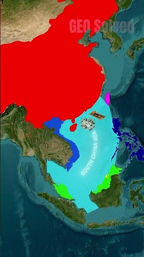 The Most Disputed Waters on Earth #geopolitics #mapping