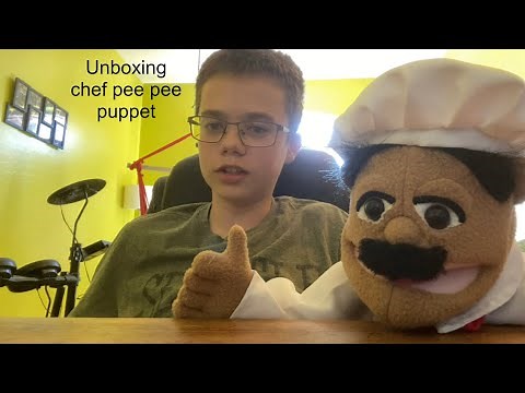 Unboxing chef pee pee puppet