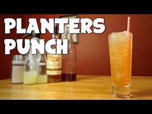 Planters Punch - the Classic Dark Rum Cocktail (Trader Vic's Recipe)