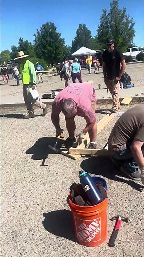150 volunteers frame Habitat for Humanity home in one morning