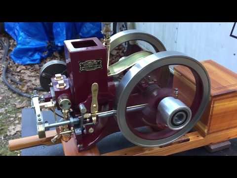 1/2 scale Domestic side shaft Hit and Miss running model engine