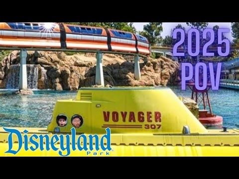 2025 Finding NEMO Submarine Voyage POV... BEST of DISNEYLAND!!!