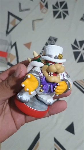 Bowser Odyssey casamento Amiibo.