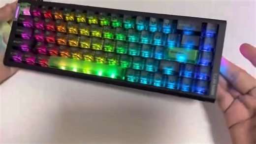 ATK RS6磁轴键盘 RT客制化电竞游戏机械键盘有线全键热插拔办公铝坨坨无畏契约中国航母福建舰 RS6 Ultra 樱花战姬 TTCRGB万磁王轴