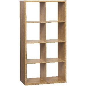 Horsen 8 Cube Bookcase Oak