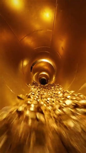 Gold Coins Rolling Down Spiral – Endless Flow 2026 🪙