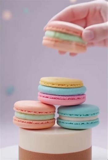 Mixed Pastry ASMR | Crunchy & Creamy Dessert Sounds #relax #visualtingle #animation #triggersforsle