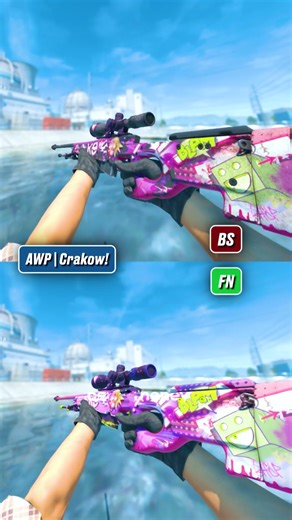 FN vs BS Skins in CS2 – Can You Tell the Difference? 👀💸