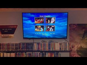 Menu walkthrough of Peter Pan Anniversary Edition 2018 dvd