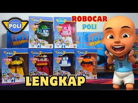 ROBOCAR POLI YANG BISA JADI MOBIL‼️POLI, AMBER, ROY, HELLY LENGKAP‼️
