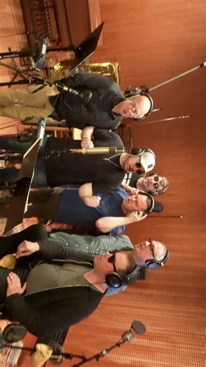 Nothing quite like the fellas doing a little group shout vocal overdub! #inthestudio