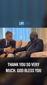 Archbishop Philip Anyolo gives his Christmas blessing to all of you! | LifeSite