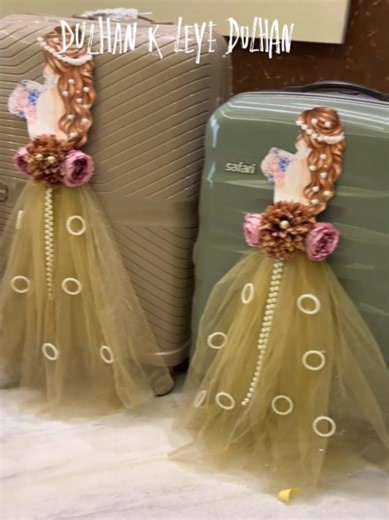 Customise stickers for bridal suite case DM inbox 📥 for price and more details #wedding #trending #foryoupage #fyp #bridalshower