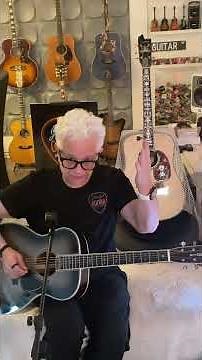 Testing a $44 Temu John Mayer Replica Guitar #shorts