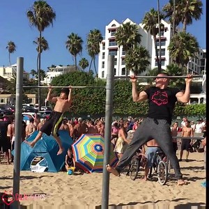 312K views · 994 shares | Synchronized calisthenics with an 8 year old!! | Jeff Seid | Facebook