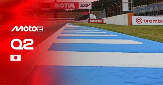 第１７戦日本ＧＰ『Moto2™クラス』～公式予選２