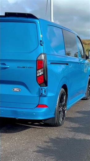 Ford Transit Custom – Now with Our New Colour-Coded Aero Kit.