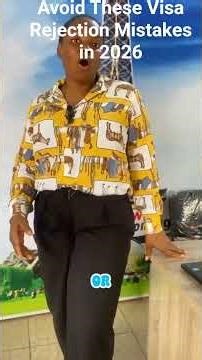 Avoid These Visa Rejection Mistakes in 2026! #visa