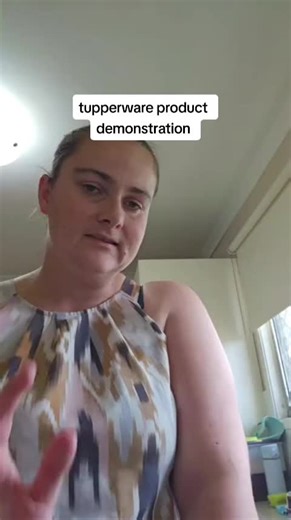 tupperware product demonstration