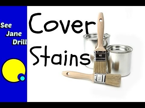 How to Paint Over Grease, Crayon, WATER STAINS, Fire and Smoke Damage