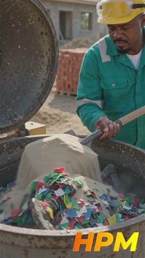 How to Make Floor Tiles Using Recycled Plastic #construction #diy