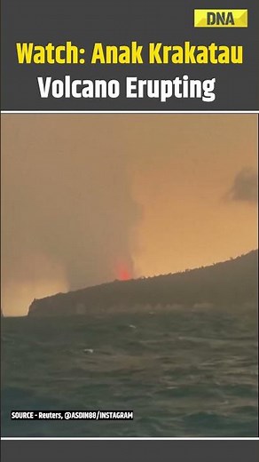 Mount Anak Krakatau Erupts: Dramatic Volcano Footage From Indonesia’s Sunda Strait