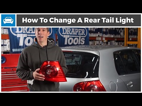 How to Change a Rear Tail Light / Rear Lamp