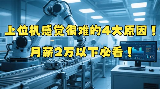 上位机感觉很难的4大原因？ 解决方案讲解！