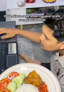 Cinta Itu Apa Adanya: Nikah Sama Tester Masakan Gratis
