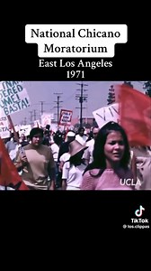 On August 29, 1970, thousands gathered in East LA to demand justice, peace, and equality. The Chicano Moratorium wasn’t just a protest against the Vietnam War — it was a fight for dignity, culture, and our community’s future. ✊🏽 #NeverForgotten”3 Highlights: • Over 20,000 people marched in East LA against the war and racial injustice. • The movement exposed how Chicanos were disproportionately drafted and sent to the front lines. • Police violence turned the day tragic, taking the life of journ