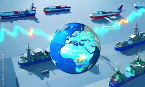 Global Trade Dynamics: 3D Visualization of Transportation and Economic Growth