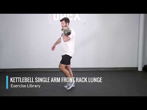 Kettlebell Single Arm Front Rack Lunge - OPEX Exercise Library