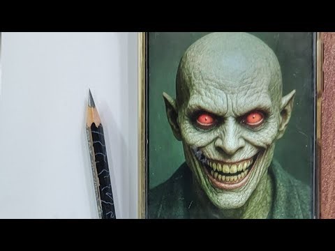 cách vẽ quỷ canh rượu | Ghost Drawing